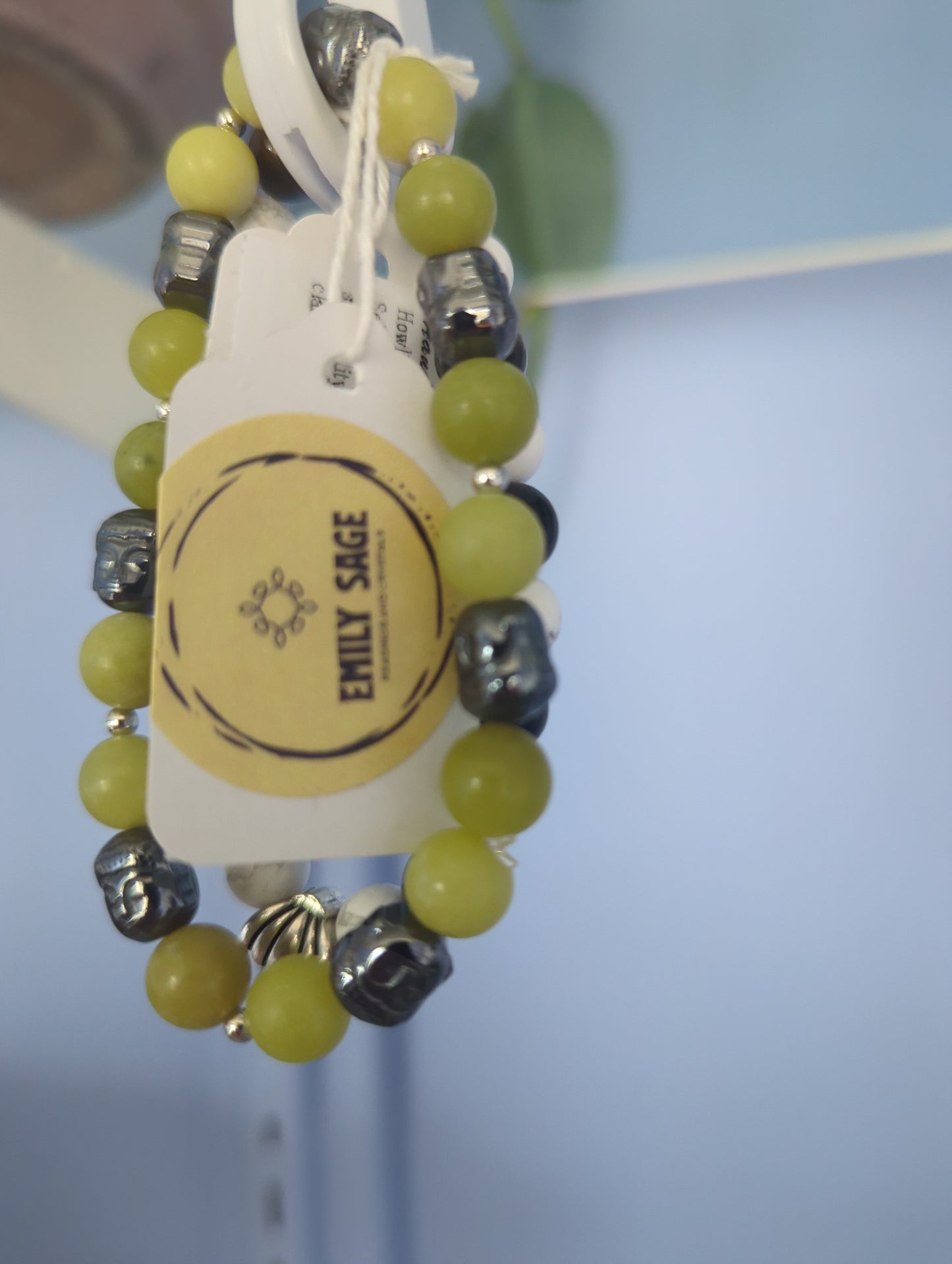 Wholesale Lot: Handmade Bracelets from Cape Breton - Mixed Stones (8mm) on Durable Elastic WITH LABEL