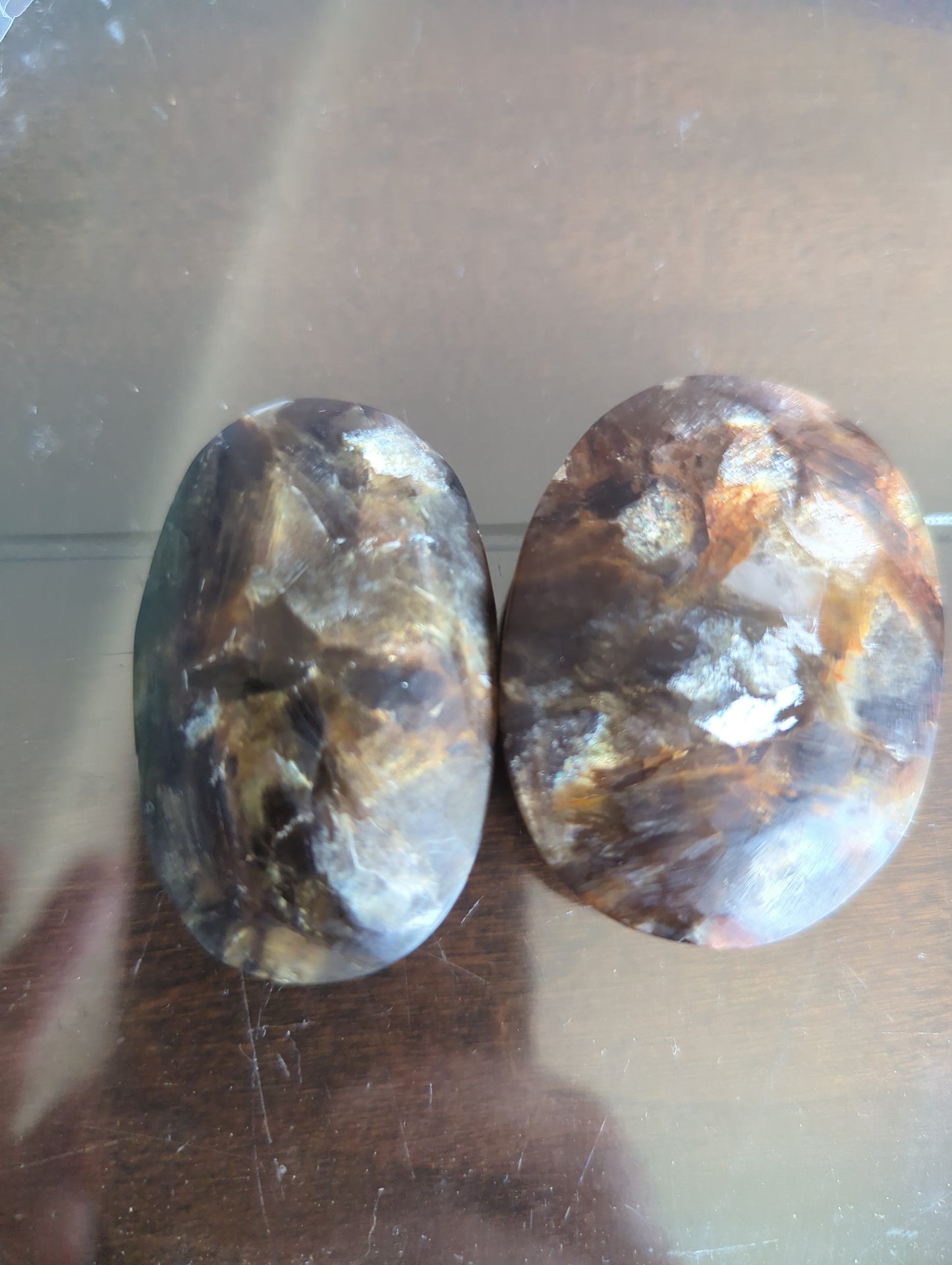 Golden Mica Palm Stone