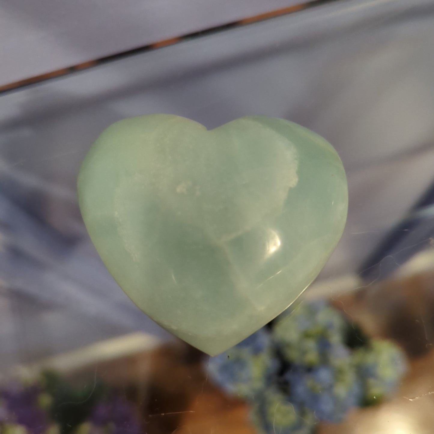 Carribean Calcite Heart