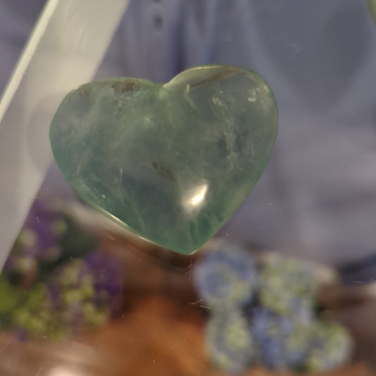 Large Fluorite Heart