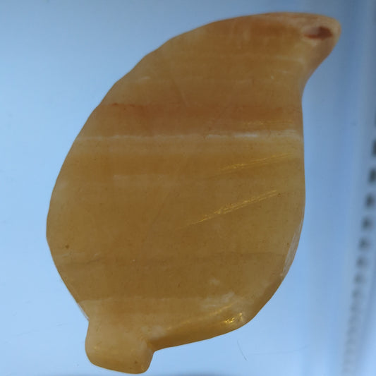 Honey Calcite Leaf