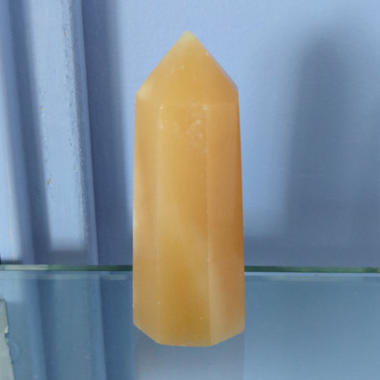 Orange Calcite Point