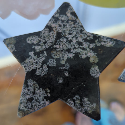 Snowflake Obsidian Star