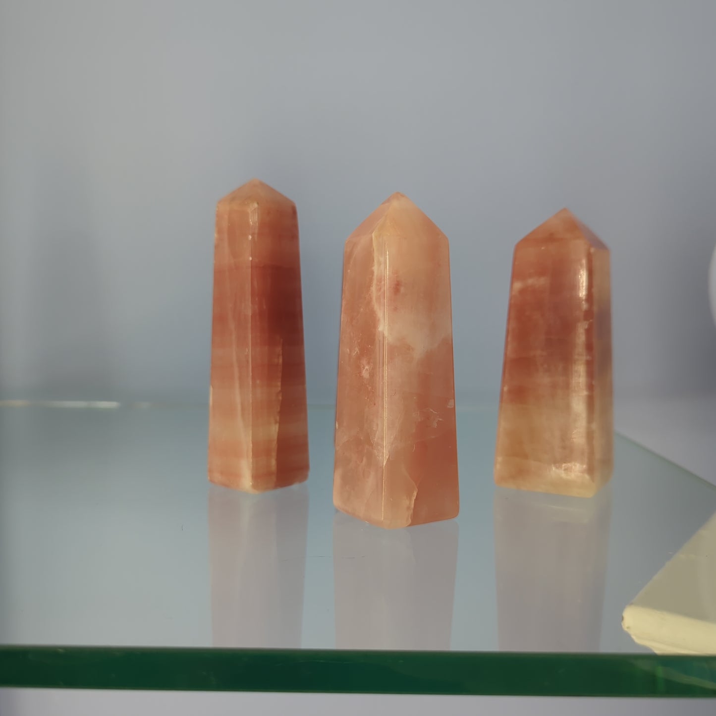 Rose Calcite Towers