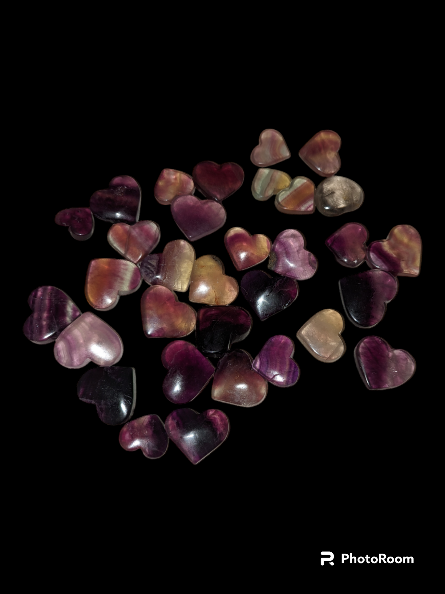 Flourite Hearts