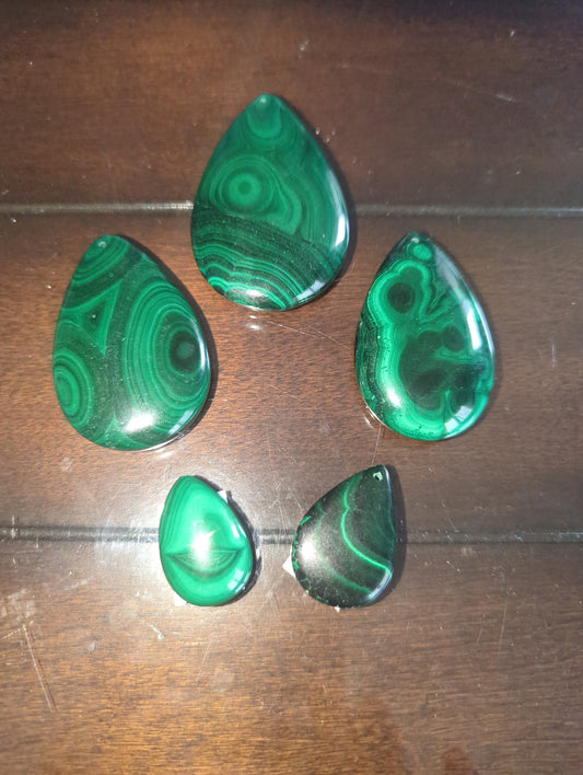 Malachite Tear Drops