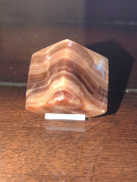 Chocolate Calcite Cube Crystal | Earth Energy & Stability Stone for the Root Chakra