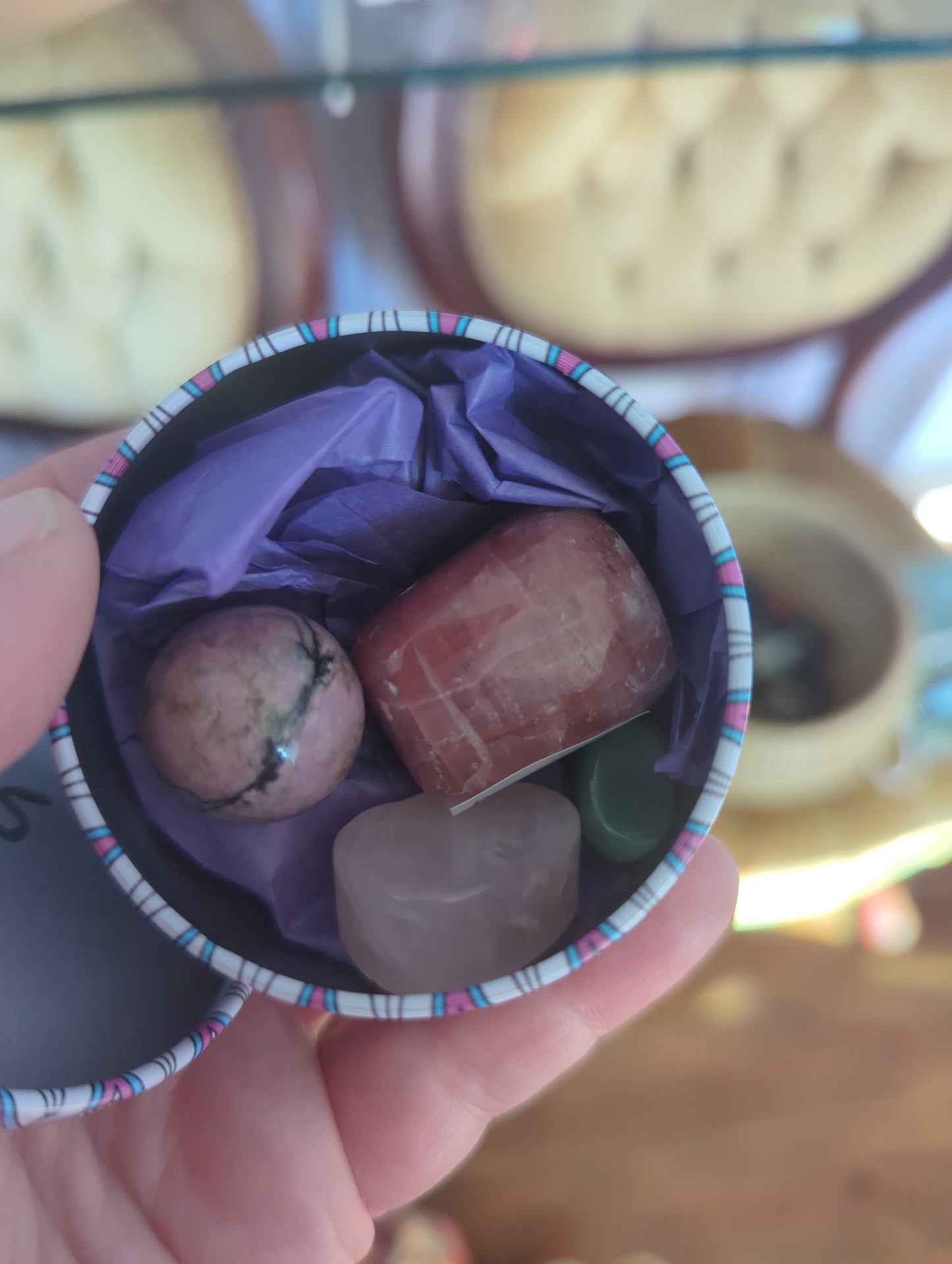 Cute Printed Crystal Tins - Themed Crystal Assortment Gift Set