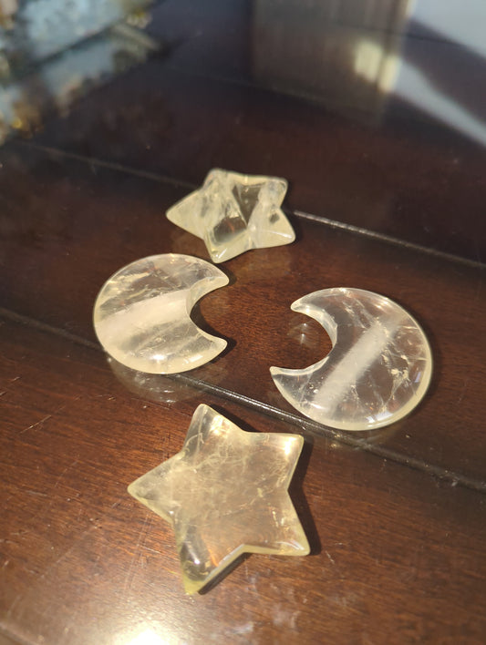 Citrine Moon or Star