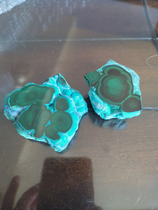 Chrysocolla Malachite Freeforms