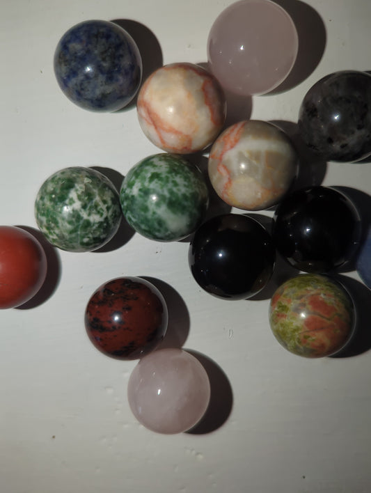 2cm Spheres